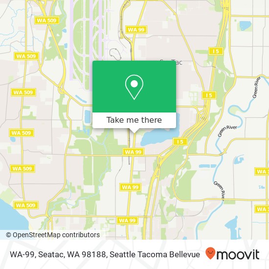 WA-99, Seatac, WA 98188 map