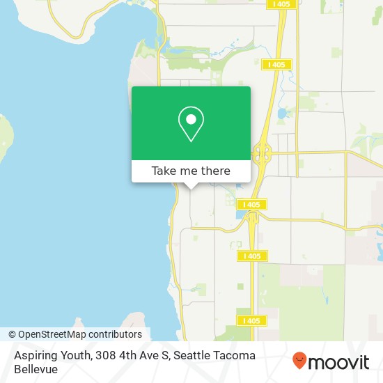 Mapa de Aspiring Youth, 308 4th Ave S