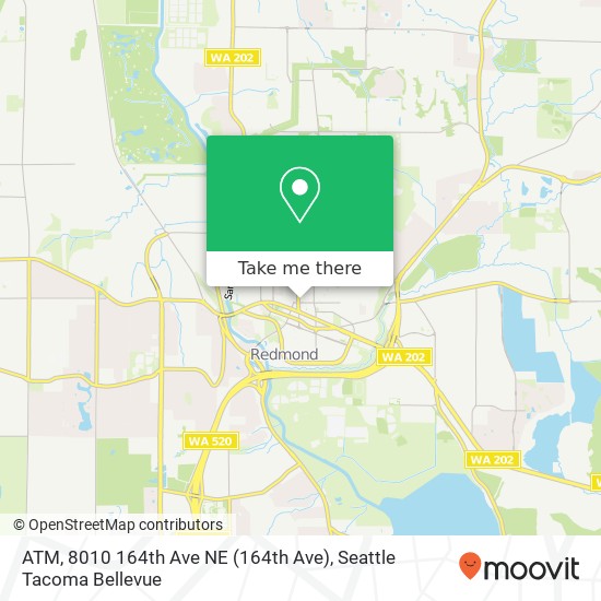 Mapa de ATM, 8010 164th Ave NE