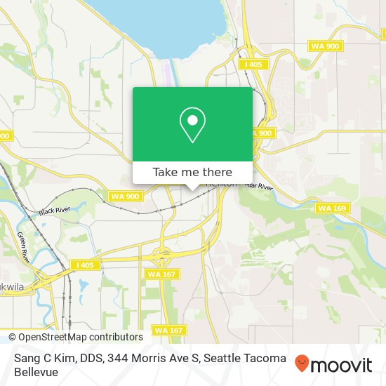 Sang C Kim, DDS, 344 Morris Ave S map