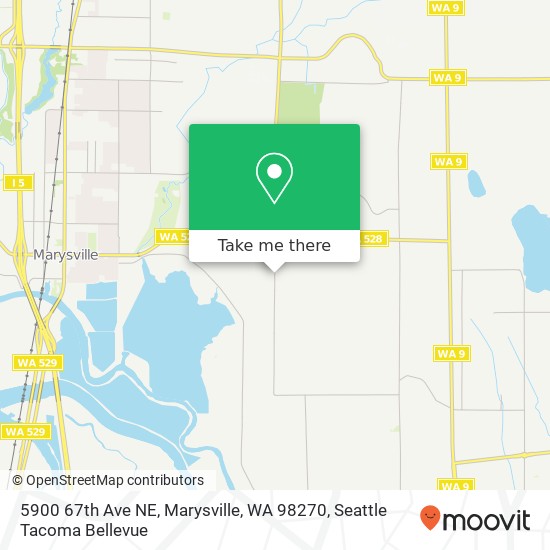 Mapa de 5900 67th Ave NE, Marysville, WA 98270