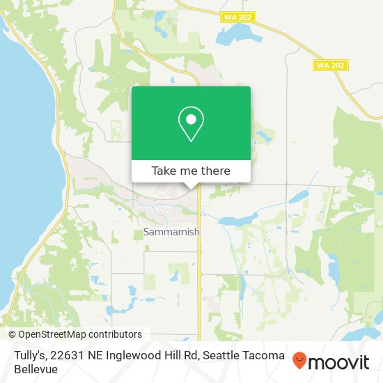 Tully's, 22631 NE Inglewood Hill Rd map