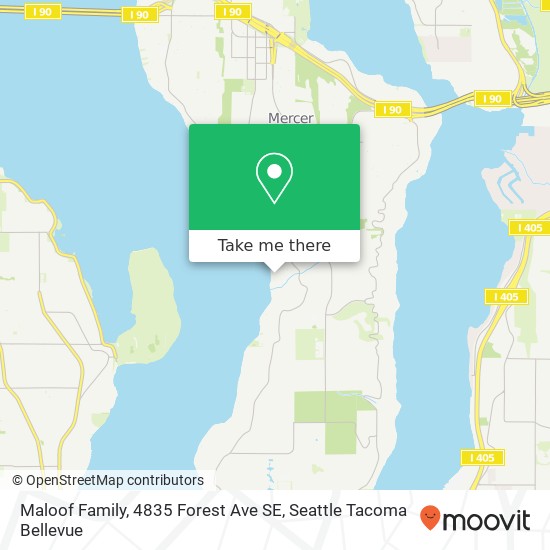 Mapa de Maloof Family, 4835 Forest Ave SE