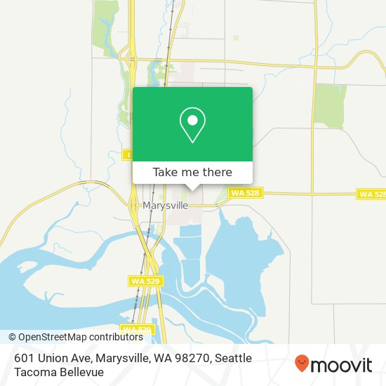 601 Union Ave, Marysville, WA 98270 map