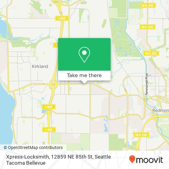 Xpress-Locksmith, 12859 NE 85th St map