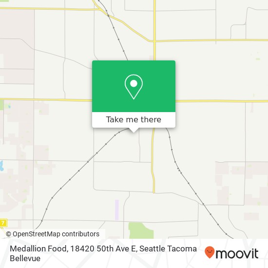 Medallion Food, 18420 50th Ave E map