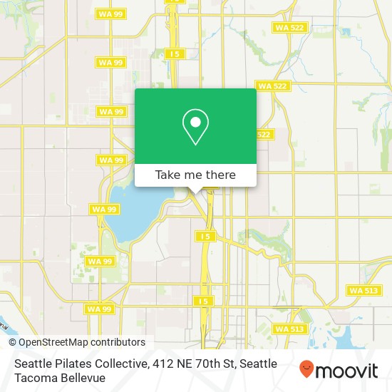 Seattle Pilates Collective, 412 NE 70th St map