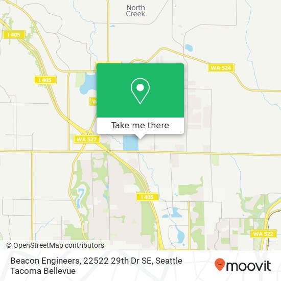 Beacon Engineers, 22522 29th Dr SE map