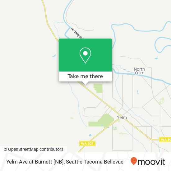 Yelm Ave at Burnett [NB] map