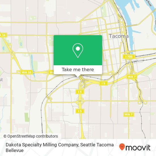 Dakota Specialty Milling Company map