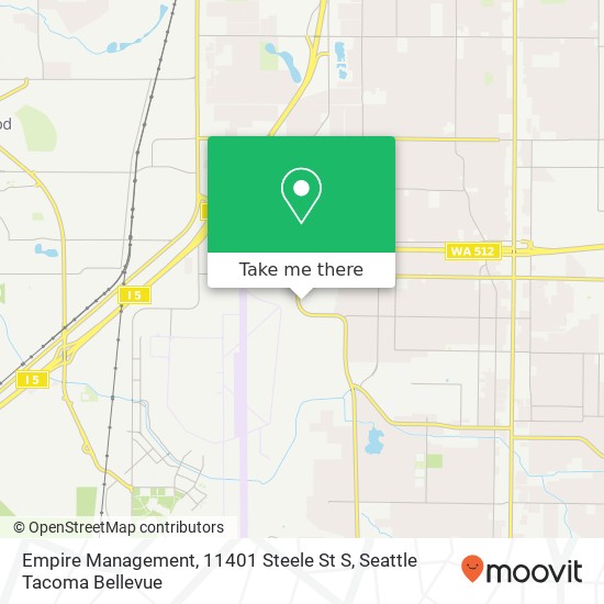 Empire Management, 11401 Steele St S map