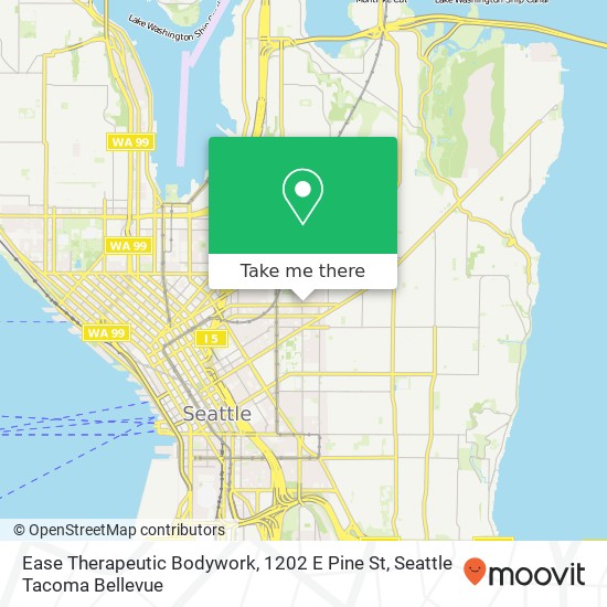 Ease Therapeutic Bodywork, 1202 E Pine St map