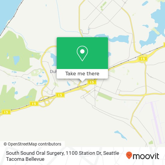 South Sound Oral Surgery, 1100 Station Dr map