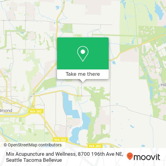 Mapa de Mix Acupuncture and Wellness, 8700 196th Ave NE