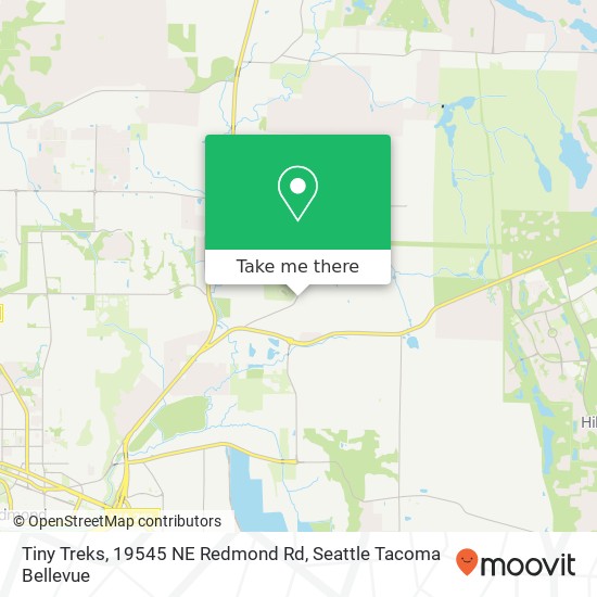 Mapa de Tiny Treks, 19545 NE Redmond Rd