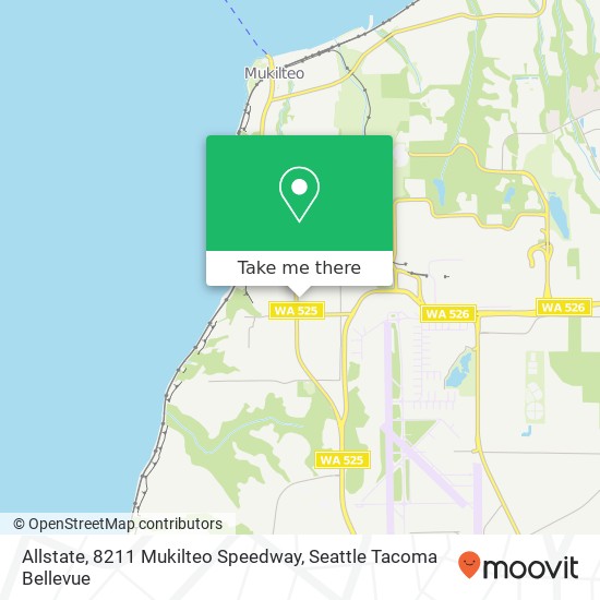 Mapa de Allstate, 8211 Mukilteo Speedway