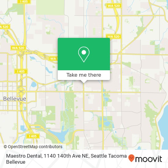 Maestro Dental, 1140 140th Ave NE map