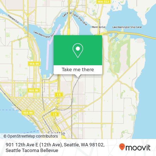 901 12th Ave E (12th Ave), Seattle, WA 98102 map