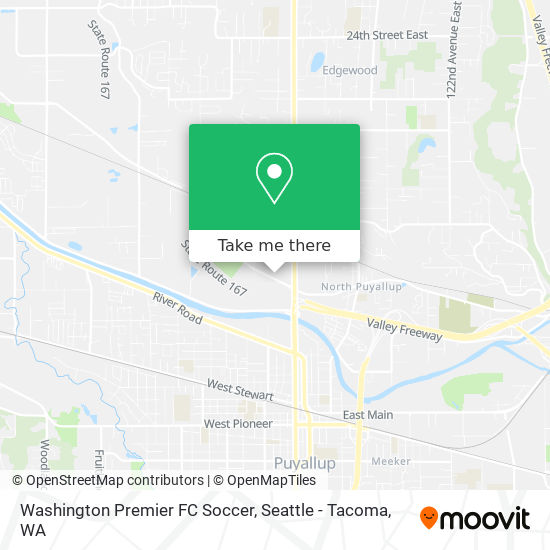 Mapa de Washington Premier FC Soccer