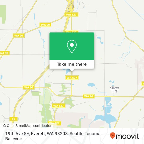 19th Ave SE, Everett, WA 98208 map