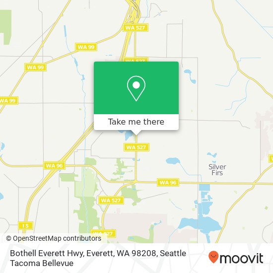 Bothell Everett Hwy, Everett, WA 98208 map