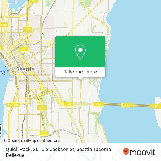 Quick Pack, 2616 S Jackson St map