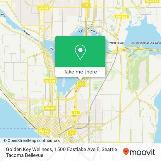 Golden Key Wellness, 1500 Eastlake Ave E map