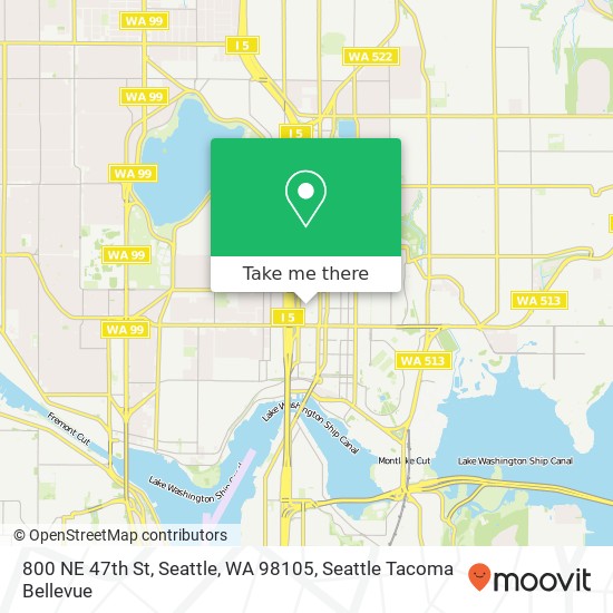 800 NE 47th St, Seattle, WA 98105 map