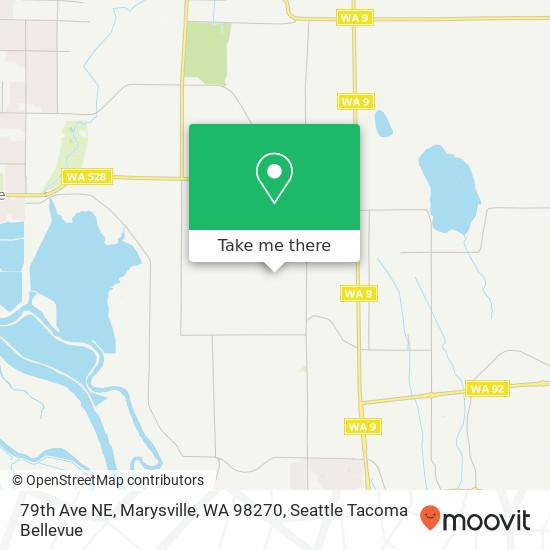 Mapa de 79th Ave NE, Marysville, WA 98270