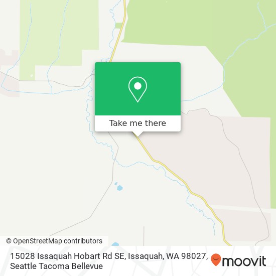 Mapa de 15028 Issaquah Hobart Rd SE, Issaquah, WA 98027