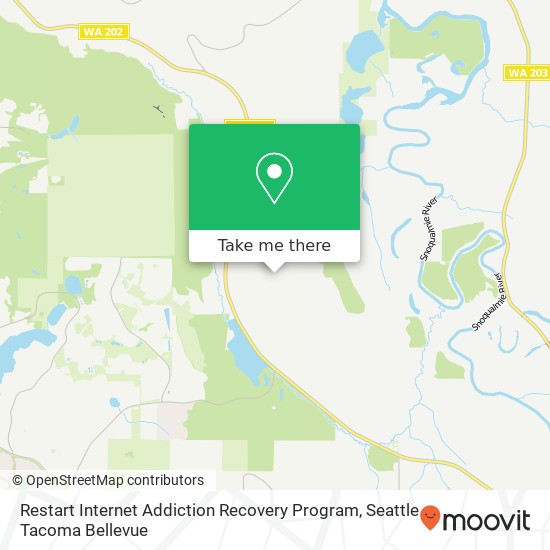 Restart Internet Addiction Recovery Program, 1001 290th Ave SE map