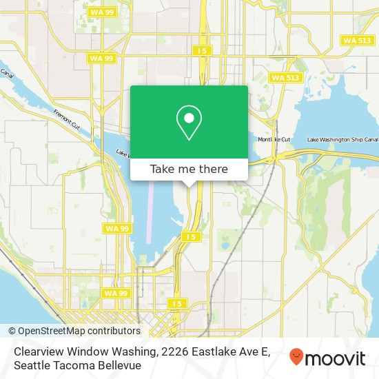 Clearview Window Washing, 2226 Eastlake Ave E map