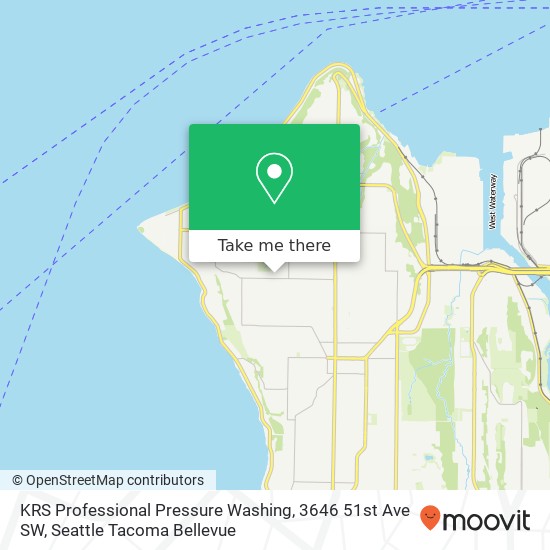 KRS Professional Pressure Washing, 3646 51st Ave SW map