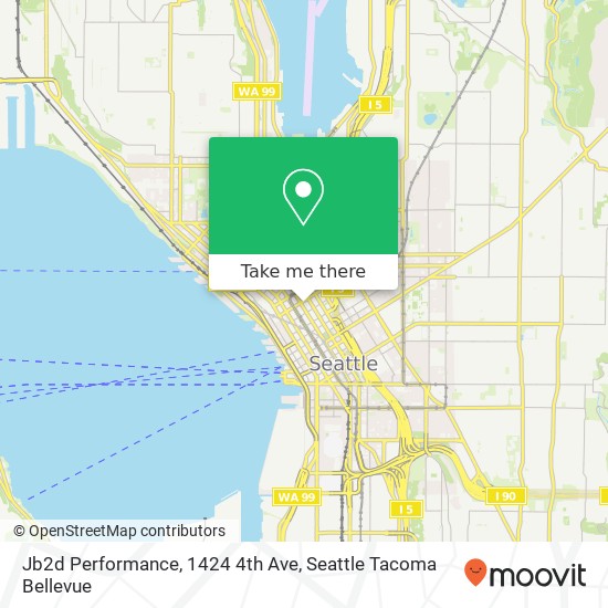 Jb2d Performance, 1424 4th Ave map