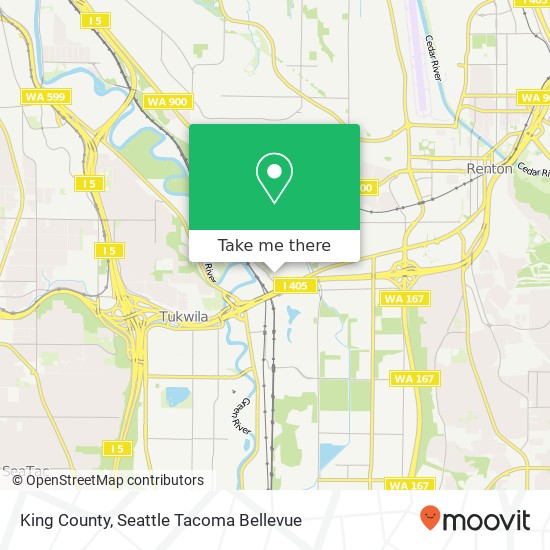 King County map