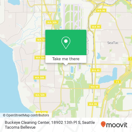 Buckeye Cleaning Center, 18902 13th Pl S map