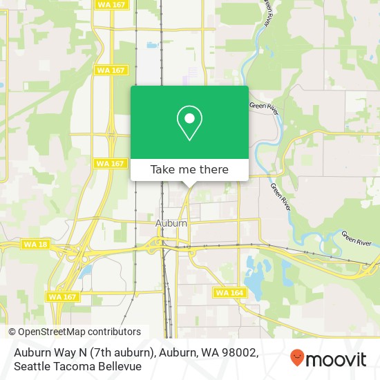 Auburn Way N (7th auburn), Auburn, WA 98002 map