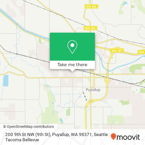 200 9th St NW (9th St), Puyallup, WA 98371 map
