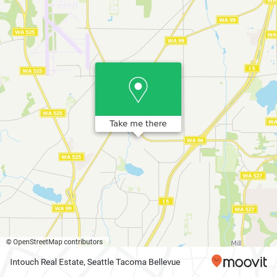 Mapa de Intouch Real Estate, 1517 128th St SW