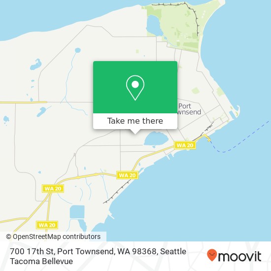 Mapa de 700 17th St, Port Townsend, WA 98368