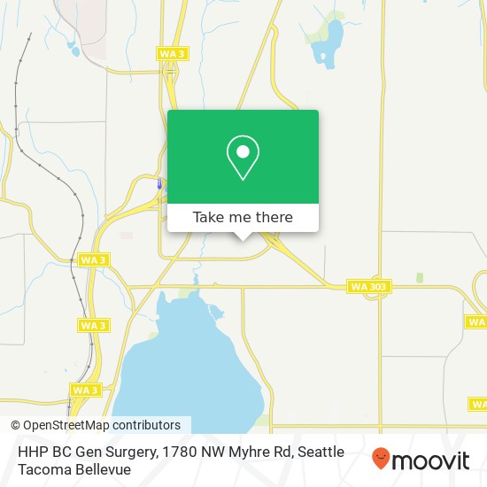 HHP BC Gen Surgery, 1780 NW Myhre Rd map