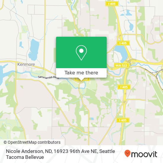 Nicole Anderson, ND, 16923 96th Ave NE map