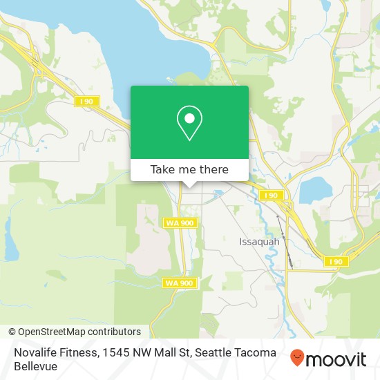 Novalife Fitness, 1545 NW Mall St map