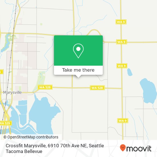 Mapa de Crossfit Marysville, 6910 70th Ave NE