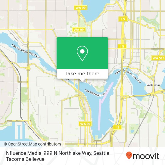 Nfluence Media, 999 N Northlake Way map