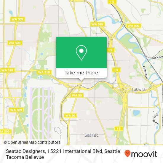 Seatac Designers, 15221 International Blvd map