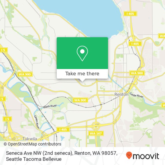 Seneca Ave NW (2nd seneca), Renton, WA 98057 map