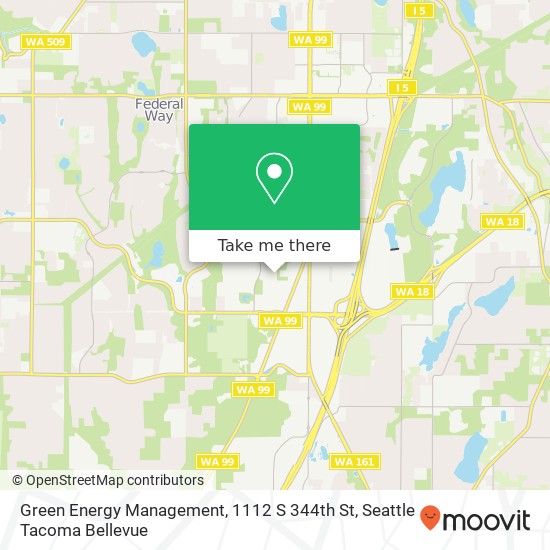 Green Energy Management, 1112 S 344th St map