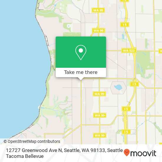 12727 Greenwood Ave N, Seattle, WA 98133 map