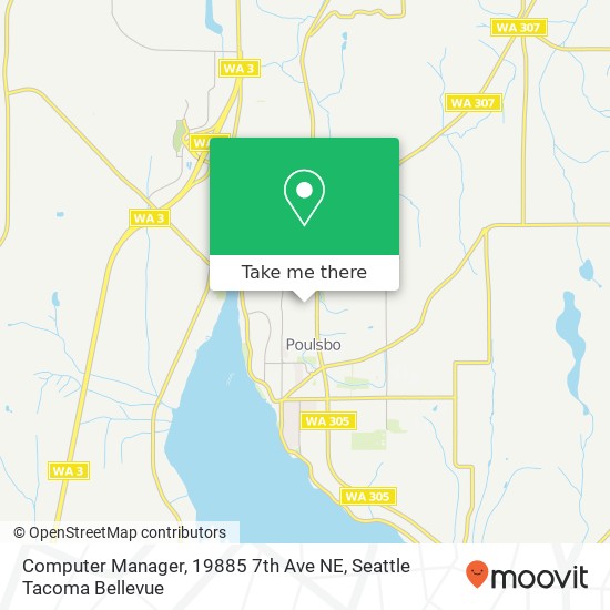 Mapa de Computer Manager, 19885 7th Ave NE